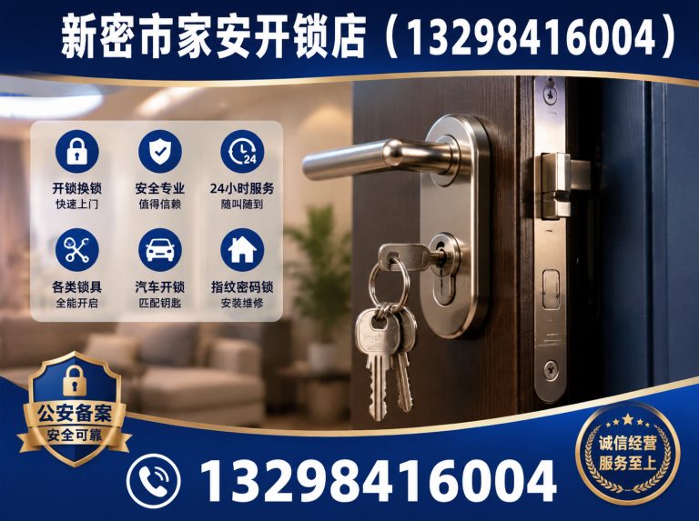 丰南区新密换锁展示图